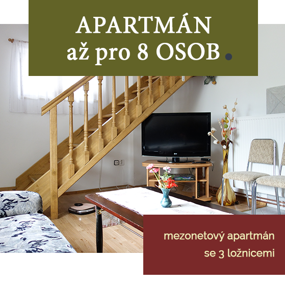 ubytování Třeboňsko apartmány