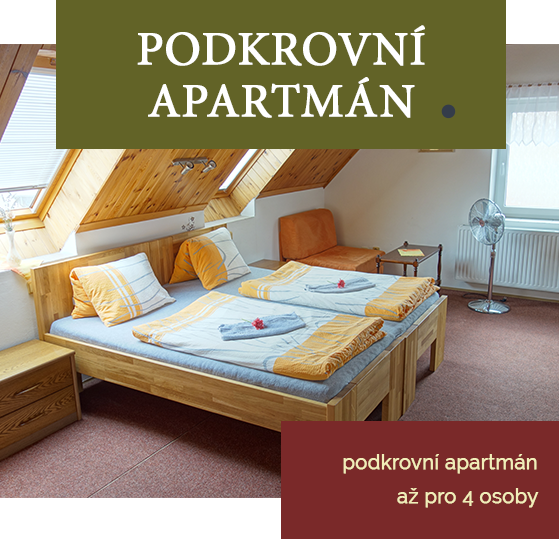 apartmán Třeboňsko